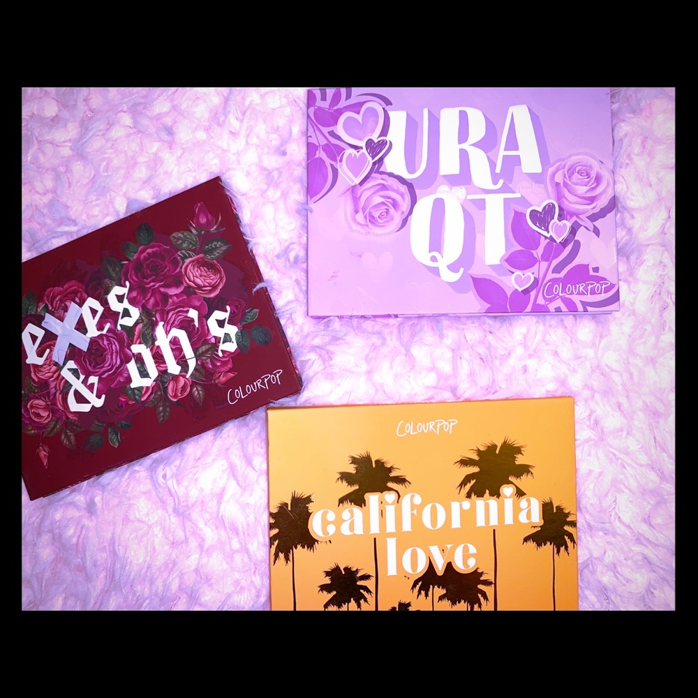 Colourpop eyeshadow bundle